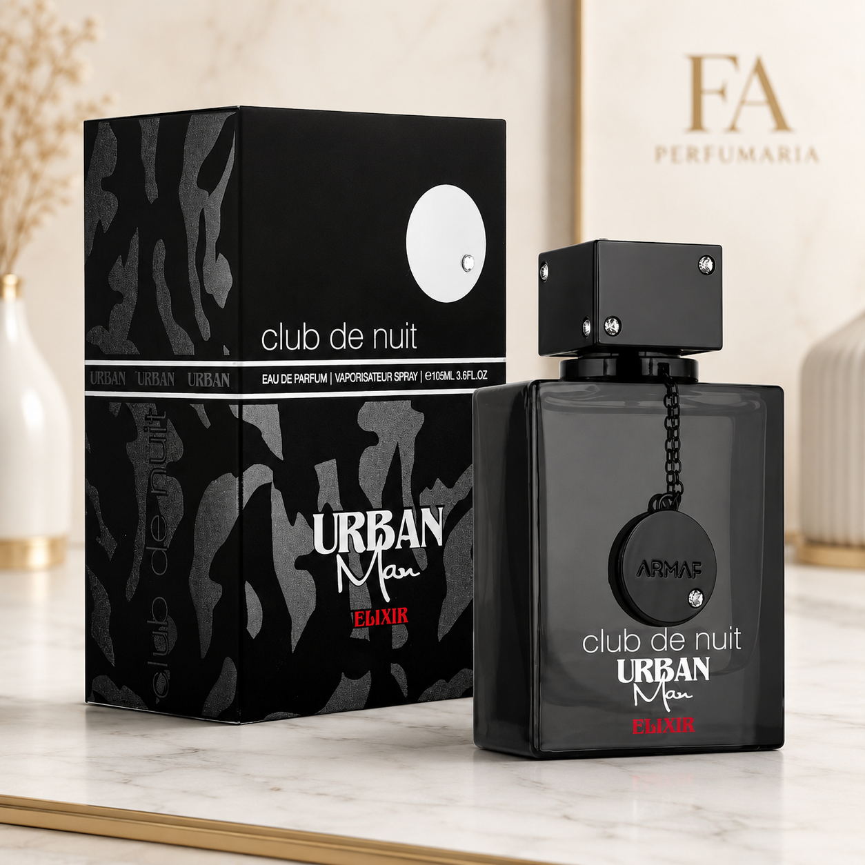 Club de Nuit Urban Elixir — foto ilustrativa da vitrine FA Perfumaria