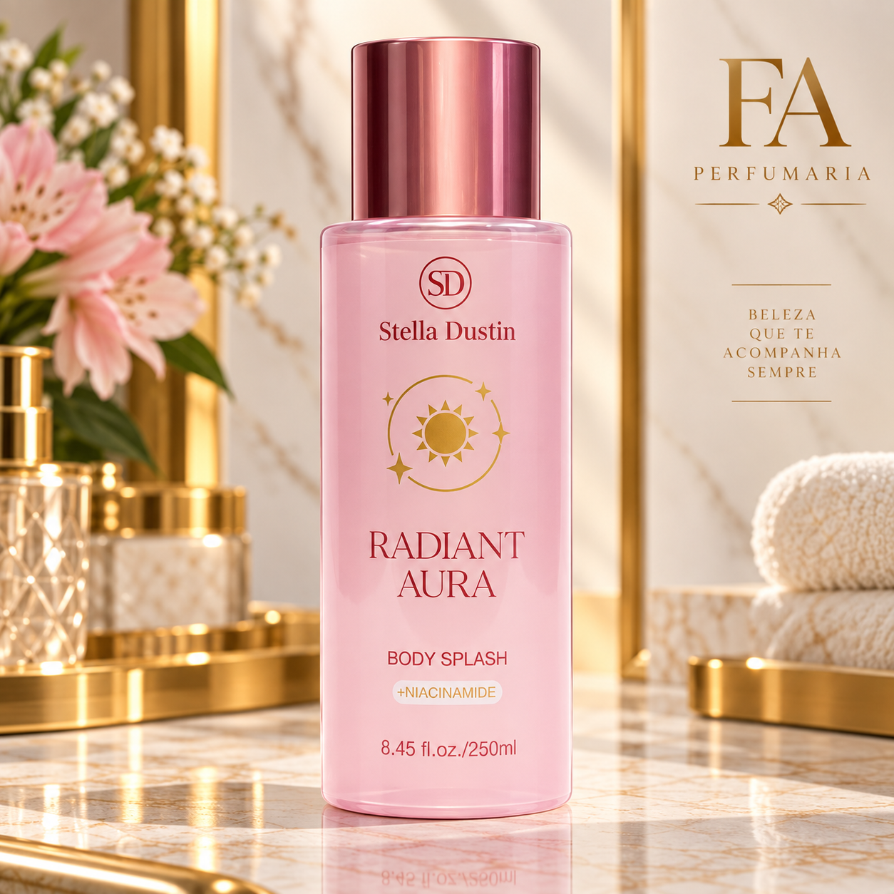 BODY SPLASH RADIANT AURA 250ML - IMAGEM ILUSTRATIVA