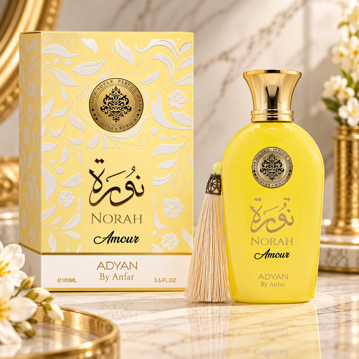 Norah Amour – Adyan by Anfar Eau de Parfum 100 ml - Imagem Ilustrativa
