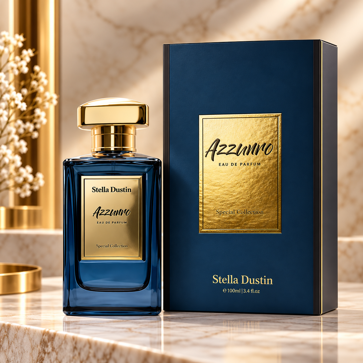 Azzurro – Stella Dustin | Eau de Parfum 100 ml - Imagem Ilustrativa